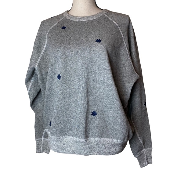 THE GREAT. Sweaters - NWT The GREAT. College Sweater Embroidered Stars